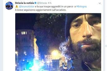 Troupe di Striscia aggredita e rapinata Troupe di Striscia aggredita e rapinata