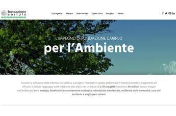 Fondazione Cariplo, lanciato sito dedicato all’Ambiente Fondazione Cariplo, lanciato sito dedicato all’Ambiente