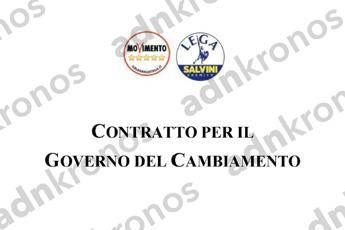 Contratto 5S-Lega, il pdf dell'ultima bozza Contratto 5S-Lega, il pdf dell'ultima bozza