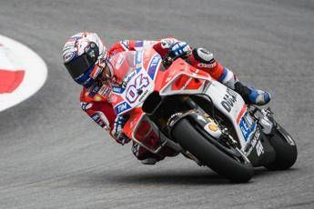 Dovizioso davanti a tutti nelle Fp2 in Austria, Rossi solo 12esimo Dovizioso davanti a tutti nelle Fp2 in Austria, Rossi solo 12esimo
