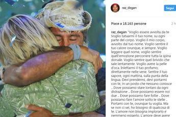 Raz Degan pazzo d'amore per Paola Barale, pressing dei fan: Tornate insieme Raz Degan pazzo d'amore per Paola Barale, pressing dei fan: Tornate insieme