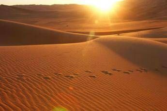 Sabbia rossa dal Sahara Sabbia rossa dal Sahara