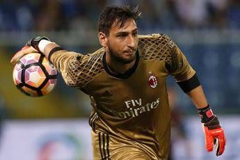 Donnarumma 100 presenze: Sto benissimo al Milan Donnarumma 100 presenze: Sto benissimo al Milan