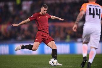 Dzeko gol, apoteosi Roma Dzeko gol, apoteosi Roma