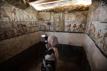Egitto, scoperta tomba di una sacerdotessa Egitto, scoperta tomba di una sacerdotessa
