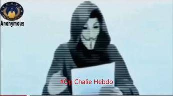 <p>Immagine tratta dal video di Anonymous</p>