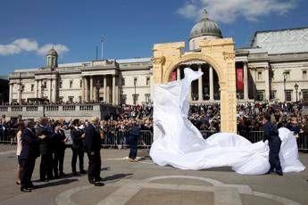 L'Arco di Trionfo di Palmira risorge a Trafalgar Square L'Arco di Trionfo di Palmira risorge a Trafalgar Square