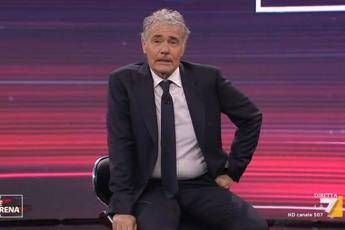 Malore in diretta per Giletti Malore in diretta per Giletti