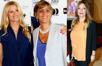 Lucarelli ci diffama, Bongiorno e Hunziker querelano Lucarelli ci diffama, Bongiorno e Hunziker querelano