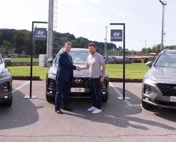 SUV Hyundai per l'AS Roma SUV Hyundai per l'AS Roma