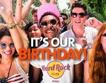Hard Rock Cafe festeggia 46 anni Hard Rock Cafe festeggia 46 anni