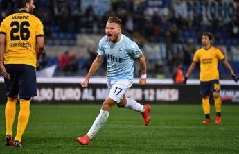 Immobile lancia la Lazio Immobile lancia la Lazio