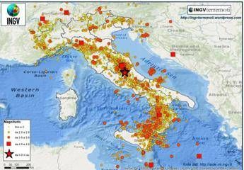In Italia un terremoto ogni 12 minuti In Italia un terremoto ogni 12 minuti