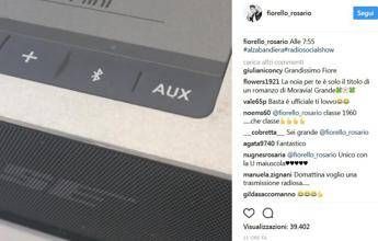Fiorello inventa la radio social su Instagram Fiorello inventa la radio social su Instagram