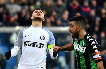 Inter altro stop, sprofondo Milan Napoli in vetta Inter altro stop, sprofondo Milan Napoli in vetta
