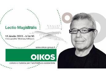 Libeskind per Oikos: Materia e colore, sostanza e disegno Libeskind per Oikos: Materia e colore, sostanza e disegno