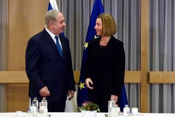 Gerusalemme, Mogherini a Netanyahu: Ue non seguirà Trump Gerusalemme, Mogherini a Netanyahu: Ue non seguirà Trump