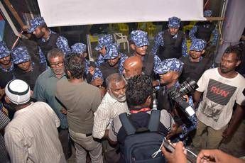 Maldive nel caos Maldive nel caos