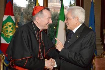 Patti lateranensi, la 'prima' di Mattarella a cerimonia: crisi Libia e M.O. tengono banco /Foto Patti lateranensi, la 'prima' di Mattarella a cerimonia: crisi Libia e M.O. tengono banco /Foto
