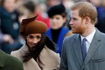 Brivido in volo per Harry e Meghan Brivido in volo per Harry e Meghan