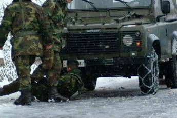 Incidente in Norvegia, feriti 7 militari italiani Incidente in Norvegia, feriti 7 militari italiani