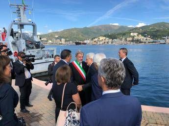 Mattarella al Salone Nautico di Genova Mattarella al Salone Nautico di Genova