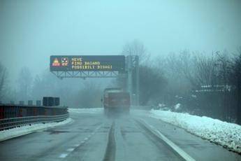 Autostrade: ecco le tratte a rischio neve Autostrade: ecco le tratte a rischio neve