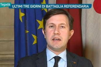 Referendum, gaffe di Nardella: Col Sì eliminiamo 315 senatori Referendum, gaffe di Nardella: Col Sì eliminiamo 315 senatori