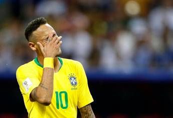 La delusione di Neymar La delusione di Neymar