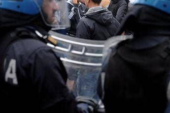 Roma, tensioni tra polizia e ultrà Nizza Roma, tensioni tra polizia e ultrà Nizza