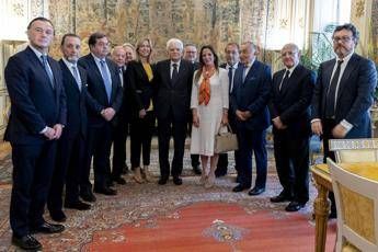 10 anni del 'Premio Biagio Agnes', Giuria ricevuta da Mattarella 10 anni del 'Premio Biagio Agnes', Giuria ricevuta da Mattarella