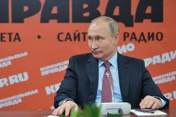 Putin: Nessuna ingerenza nelle elezioni italiane Putin: Nessuna ingerenza nelle elezioni italiane