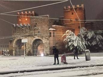 Roma imbiancata Roma imbiancata