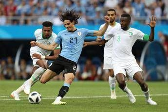 Arabia Saudita ko, Uruguay agli ottavi Arabia Saudita ko, Uruguay agli ottavi