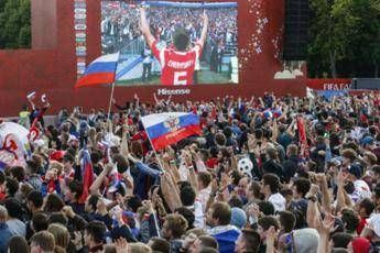 Goleada Russia, esplode la festa Goleada Russia, esplode la festa