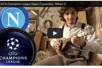 Real Madrid-Napoli, l'inno della Champions diventa una Tarantella Real Madrid-Napoli, l'inno della Champions diventa una Tarantella