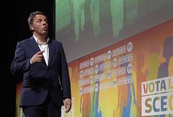 Renzi: Pd primo partito è importante per l'Italia Renzi: Pd primo partito è importante per l'Italia