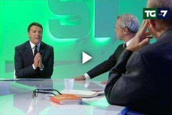 Renzi-Zagrebelsky in tv: Pronto a rivedere l'Italicum. Il prof: Rischio oligarchia Renzi-Zagrebelsky in tv: Pronto a rivedere l'Italicum. Il prof: Rischio oligarchia