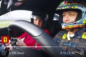 'Fast and... Ferrari', Valentino Rossi a tutta birra 'Fast and... Ferrari', Valentino Rossi a tutta birra