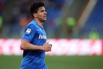 Caprari replica a Simeone, Samp-Fiorentina è pari Caprari replica a Simeone, Samp-Fiorentina è pari