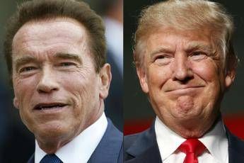 Schwarzenegger replica a Trump: