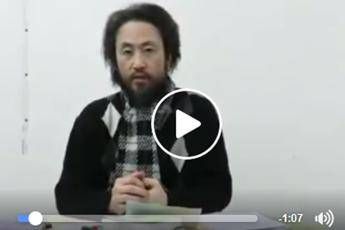Siria, diffuso video di giornalista giapponese scomparso in estate /Guarda Siria, diffuso video di giornalista giapponese scomparso in estate /Guarda