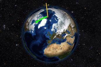 Il Polo Nord si muove: dove va? Verso Londra (e gli scienziati sanno perché) Il Polo Nord si muove: dove va? Verso Londra (e gli scienziati sanno perché)