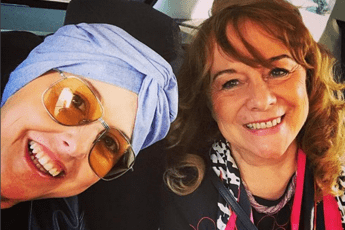 Nadia Toffa senza parrucca su Instagram Nadia Toffa senza parrucca su Instagram