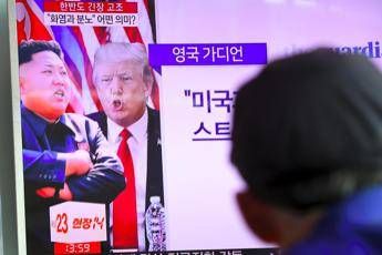 Scontro Trump-Kim, Cina invita all'autocontrollo Scontro Trump-Kim, Cina invita all'autocontrollo