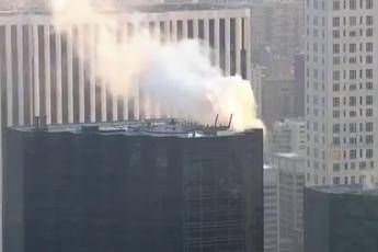 New York, incendio alla Trump Tower New York, incendio alla Trump Tower