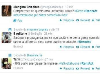''Ha lanciato la pubblicità alla fine?'', su Twitter esplode l'ironia 'RenzAct' ''Ha lanciato la pubblicità alla fine?'', su Twitter esplode l'ironia 'RenzAct'