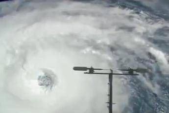 Uragano Nicole, la tempesta vista dallo spazio /Video Uragano Nicole, la tempesta vista dallo spazio /Video