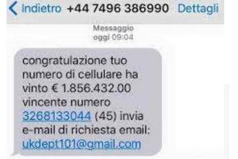 Lotteria canaglia, ecco l'sms trappola Lotteria canaglia, ecco l'sms trappola