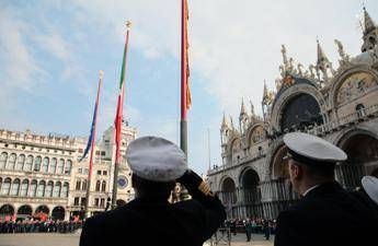 25 aprile, le celebrazioni in piazza San Marco 25 aprile, le celebrazioni in piazza San Marco